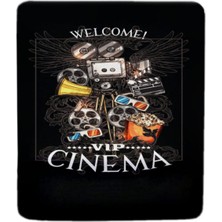 Sinemacı Oval Bilek Destekli Mouse Pad