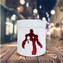 Tony Stark Baskılı Iron Man Küllük K-16