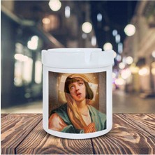 Uma Thurman Küllük Dijital Sanat Baskılı Kül Tablası K-78