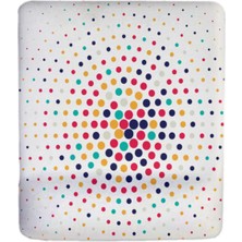 Renkli Puantiye Bilek Destekli Mouse Pad