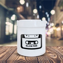 Black Pink Grup Kaset Baskılı Küllük Kül Tablası- KL233