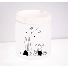 Yıldızların Altında Seramik Küllük