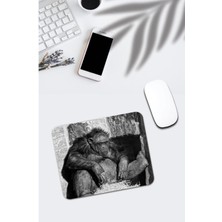 Uyuyan Gorilli Mouse Pad