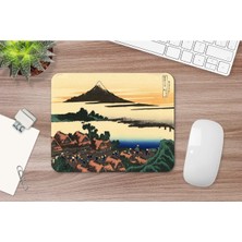 Hokusai Dawn At Isawa In The Kai Province 17 x 21 cm Mouse Pad
