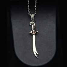 Silvalli 581 Zülfikar Figürlü Gümüş Kolye