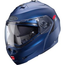 Caberg DUKE X TOUR MATT MAVİ ÇENE AÇILIR Motosiklet Kaskı LG Chem Hi-Impact ABS Malzeme