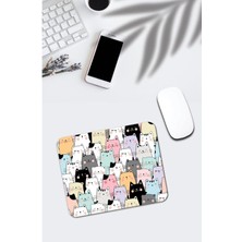 Seyirci Kediler Mouse Pad