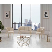 Garden House Zentro Ofis Çay Seti Koltuk Takımı ve Sehpa