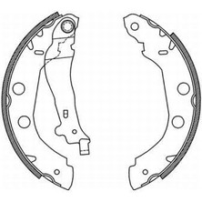 Bsg Fren Pabuc Balata Arka Renault Kangoo (Kc0/1) 1.5 Dcı Levyelı 228,6X42 mm 1998-2008/ Kangoo 1.9 Dtı- 1998-2008/ Kangoo 1.4i 1998-2008