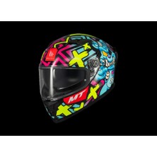 Mt Helmets Kask mt Braker Sv Crazy Teddy B7 Parlak