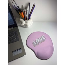 Love - Bilek Destekli Mouse Pad