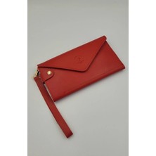 David Polo Telefon ve Bozuk Para Bölmeli Zarf Model Zarif Kadın Cüzdanı