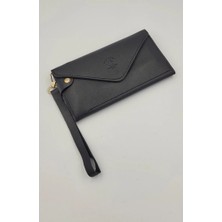 David Polo Telefon ve Bozuk Para Bölmeli Zarf Model Zarif Kadın Cüzdanı