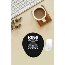 Sokakların Kralı Pug Desenli Bilek Destekli Mouse Pad