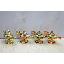 Sinda Mineli Metal Alaaddin Lambası Model 1