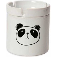 Panda Temalı Seramik Küllük