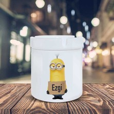 Minion Küllük - Kişiye Özel Isim Baskılı Hediyelik Kül Tablası