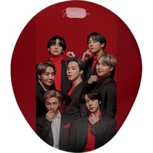 Bts Baskılı Bilek Destekli Mouse Pad