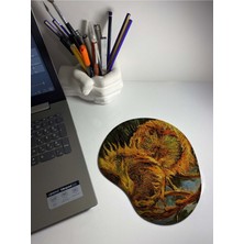 The Flower Bilek Destekli Mouse Pad