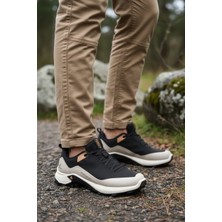 Ayk's Siyah-Bej-Gri Waterproof Erkek Outdoor Ayakkabı 110396A-1 M