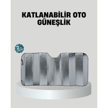 Teknodayım Araba Güneşliği Alüminyum Yansıtıcı Yüzeyle Etkili Isı Koruması