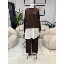 Nurcan Çetin Gömlek Detaylı Takım