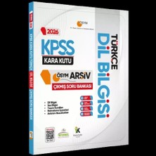Informel 2026 Kpss Türkçe Dilbilgisi Karakutu Ösym Arşiv Çıkmış Soru Bankası