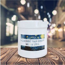 Yıldızlı Gece Küllük Van Gogh Mona Lisa Baskılı Kül Tablası K-55