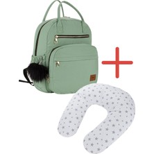 Disanuva Arya Bondit Anne Bebek Çantası + Ergonomik Emzirme Yastığı Seti