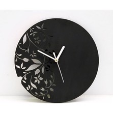 Voome Design Metal Duvar Saati - Dekoratif Ev & Ofis Dekoru