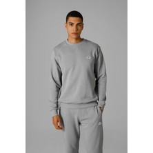 Ellesse Logolu Pamuklu Regular Fit Bisiklet Yaka Sweat Erkek Sweat EM2821