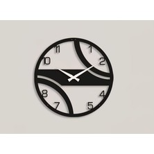 Voome Design Metal Duvar Saati - Dekoratif Ev & Ofis Dekoru