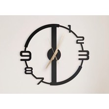 Voome Design Metal Duvar Saati - Dekoratif Ev & Ofis Dekoru