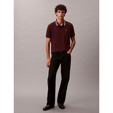 Calvin Klein Erkek Kahverengi Polo T-Shirt