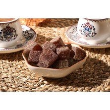 Halktan Duble Meyve Bahçesi Kahveli