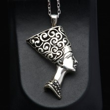 Silvalli 570 Nefertiti  Gümüş Kolye