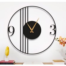 Voome Design Metal Duvar Saati - Dekoratif Ev & Ofis Dekoru
