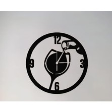 Voome Design Metal Duvar Saati - Dekoratif Ev & Ofis Dekoru