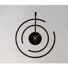 Voome Design Metal Duvar Saati - Dekoratif Ev & Ofis Dekoru