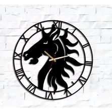 Voome Design Metal Duvar Saati - Dekoratif Ev & Ofis Dekoru