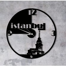 Voome Design Metal Duvar Saati - Dekoratif Ev & Ofis Dekoru