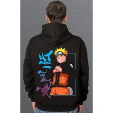 Bumeta Naruto Kakashi Anime Japanese Japan Ninja Stil Korea Dizi Sweatshirt Unisex Kapüşonlu Hoodie
