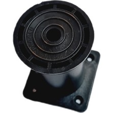 Eroğlu Plastik Ayak 40’lık 5 cm Siyah | Mobilya Ayak Seti - 4 Adet