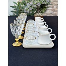 Hediye Köşkü 24PARÇA Kahve Sunum Seti