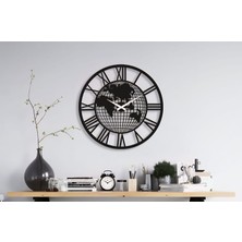 Voome Design Metal Duvar Saati - Dekoratif Ev & Ofis Dekoru