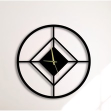 Voome Design Metal Duvar Saati - Dekoratif Ev & Ofis Dekoru