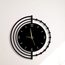 Voome Design Metal Duvar Saati - Dekoratif Ev & Ofis Dekoru