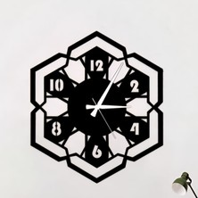 Voome Design Metal Duvar Saati - Dekoratif Ev & Ofis Dekoru