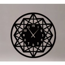 Voome Design Metal Duvar Saati - Dekoratif Ev & Ofis Dekoru