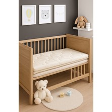 Pierre Cardin Yatak Babysoft Organik Bebek Sünger Yatağı 9 cm